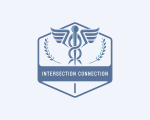 Caduceus Medical Hospital logo design