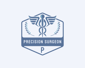 Caduceus Medical Hospital logo design