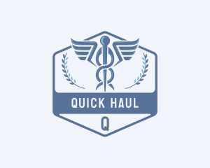 Caduceus Medical Hospital logo design