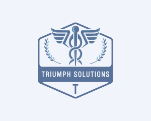 Caduceus Medical Hospital logo design