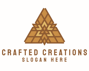 Triangular Handicraft Pattern logo