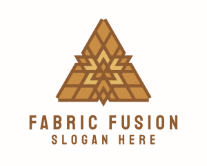 Triangular Handicraft Pattern logo design