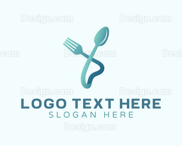 Restaurant Food Cutlery Logo