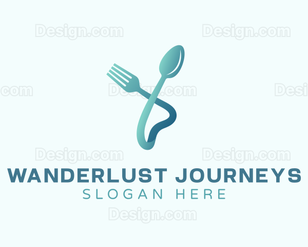 Restaurant Food Cutlery Logo