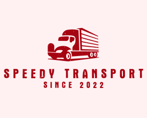 Forwarding Trucking Vehicle logo