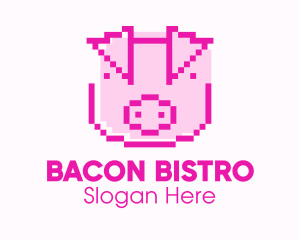 Pixel Pig Game logo