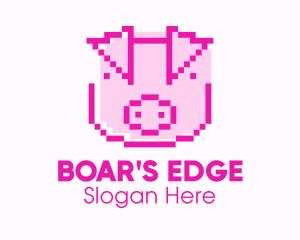 Pixel Pig Game logo