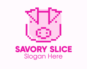 Pixel Pig Game logo