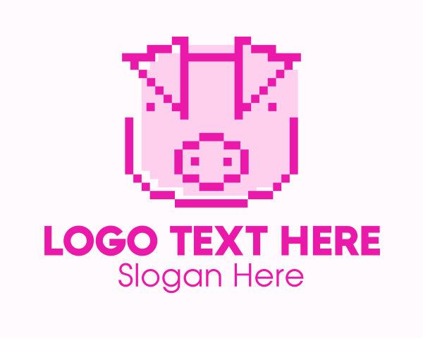 Swine logo example 2