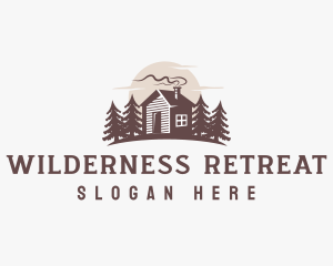 Forest Wooden Cabin logo