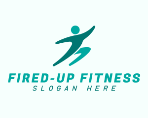 Fitness Running Man logo