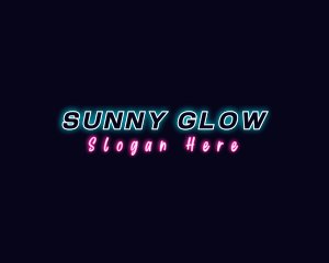 Neon Glow Company logo design