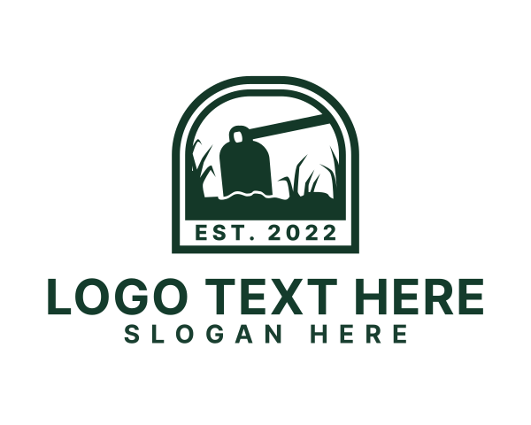 Gardening Tool logo example 1