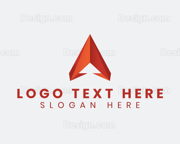 Geometric Paper Handicraft Logo