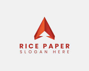 Geometric Paper Handicraft logo design