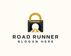 Lock Highway Road logo design