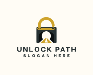 Lock Highway Road logo design