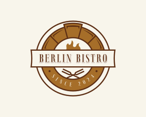 Fire Restaurant Bistro logo design