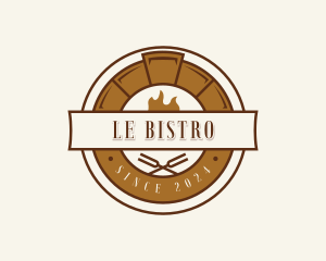 Fire Restaurant Bistro logo design