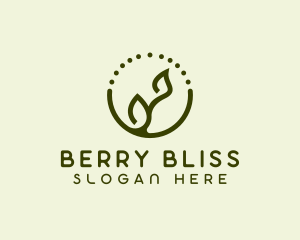 Minimalist Plant Spa logo design