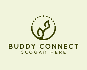 Minimalist Plant Spa logo design