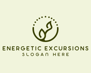 Minimalist Plant Spa logo design