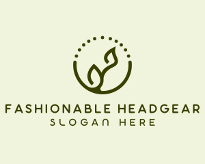 Minimalist Plant Spa logo design