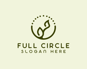 Minimalist Plant Spa logo design