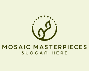 Minimalist Plant Spa logo design