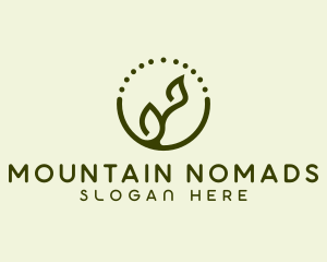 Minimalist Plant Spa logo design