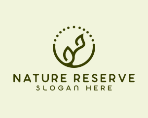 Minimalist Plant Spa logo design