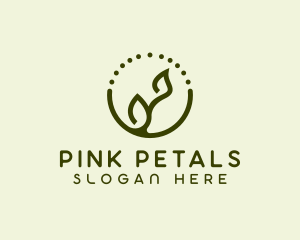 Minimalist Plant Spa logo design