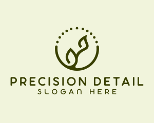 Minimalist Plant Spa logo design