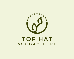 Minimalist Plant Spa logo design