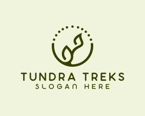 Minimalist Plant Spa logo design