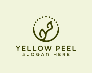 Minimalist Plant Spa logo design