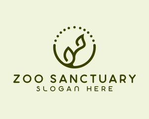 Minimalist Plant Spa logo design