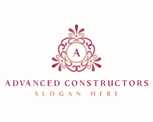 Ornamental Floral Elegant logo design