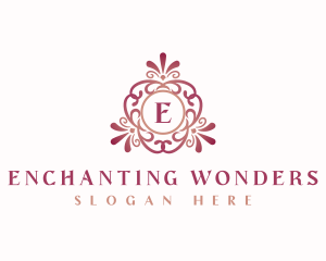 Ornamental Floral Elegant logo design