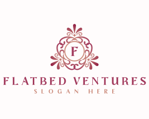 Ornamental Floral Elegant logo design