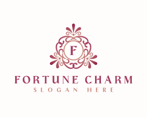 Ornamental Floral Elegant logo design