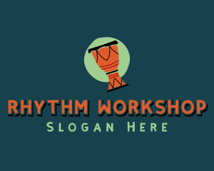 Djembe Musical Instrument logo