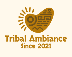 Mayan Tribal Art logo design