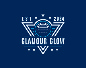 Golf Ball Tournament Logo