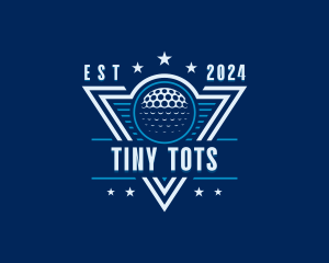 Golf Ball Tournament Logo