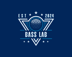 Golf Ball Tournament logo design