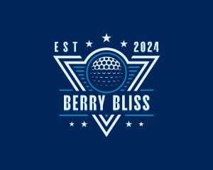 Golf Ball Tournament logo design