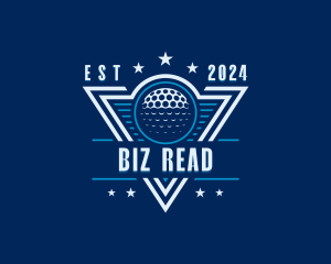 Golf Ball Tournament logo design