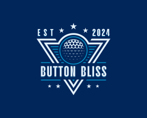 Golf Ball Tournament logo design