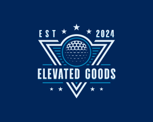 Golf Ball Tournament logo design